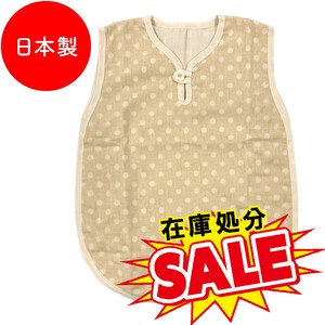婴儿连身衣/连衣裙 和风 圆点 纱布 日本制造