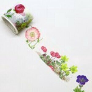 Washi Tape Spring Flowers/Summer Flowers Botanica 38mm x 5m