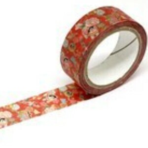 Washi Tape Guardian Dog 15mm