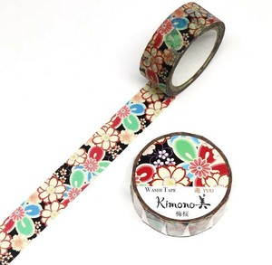 Washi Tape Plum And Cherry Blossoms 15mm x 7m