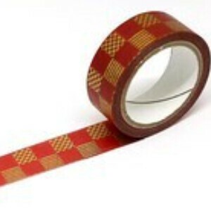 Washi Tape Ichimatsu Checkered 15mm x 7m