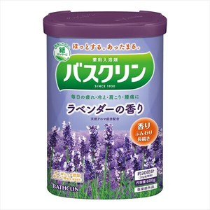 バスクリン　【2018秋冬新作】バスクリン　ラベンダーの香り　600G 【 入浴剤 】