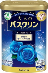 バスクリン　【2018秋冬新作】大人のバスクリン　神秘の青いバラの香り　600G 【 入浴剤 】