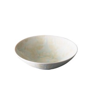 Donburi Bowl White Pottery M Made in Japan