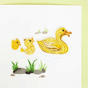 Duck & Ducklings グリーティングカード ギフト お祝い プレゼント　カード　お手紙