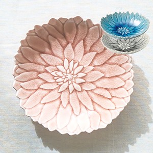 Seto ware Main Plate Flower M 15.5cm Made in Japan