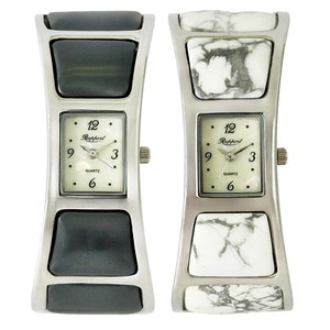 Analog Watch Ladies fashion black Bangle