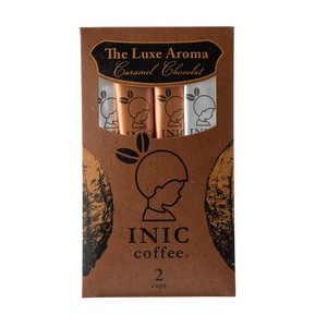 【インスタントコーヒー/加糖】THE LUXE AROMA　キャラメルショコラ　2杯分