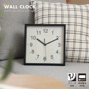 Wall Clock black 30cm