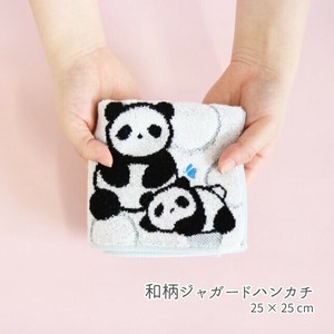和柄ジャガード・ハンカチ・はんかち・京都くろちく