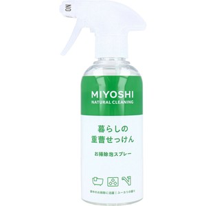 暮らしの重曹せっけん お掃除泡スプレー ユーカリの香り 280mL【掃除用品】