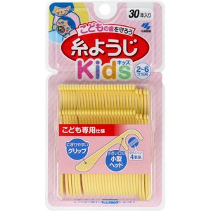 糸ようじ キッズ 2-6才児用 30本入【オーラル】