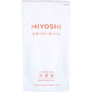 無添加 泡のベビーせっけん 詰替用 220mL【ベビー用品】