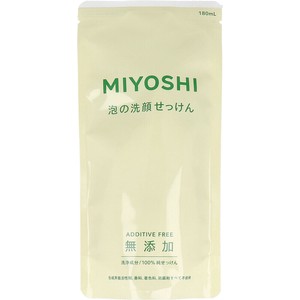 無添加 泡の洗顔せっけん 詰替用 180mL