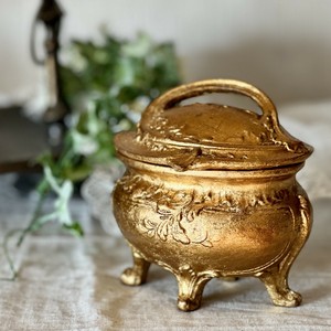 【特価商品】クラシック☆小物入れ・アンティークゴールド 収納