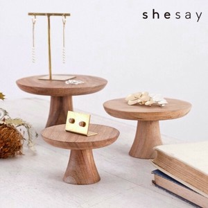 【再入荷】【定番】木製のスモールコンポート（3サイズ）／アカシア ディスプレイ