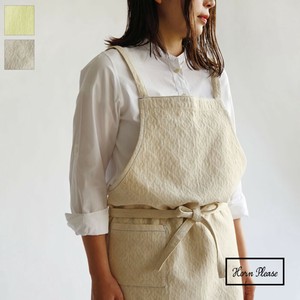 围裙 咖啡店 DIY 雅卡尔织布 2颜色