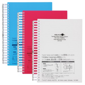 Notebook aqua Drops A5-size