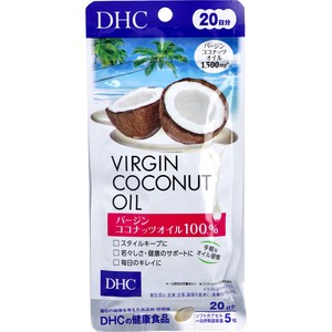 ※DHC バージン ココナッツオイル100％ 20日分 100粒入【食品・サプリメント】