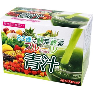 ※82種の野菜酵素 フルーツ青汁 3g×25スティック【食品・サプリメント】