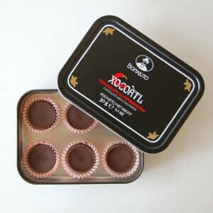 チョコレート唐辛子(6粒入り)【一口サイズチョコレート】【古代チョコレート】