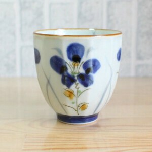 Hasami ware Japanese Teacup Hand-Painted Made in Japan