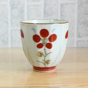 Hasami ware Japanese Teacup Hand-Painted Made in Japan