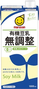 有機豆乳無調整スリム　1L☆