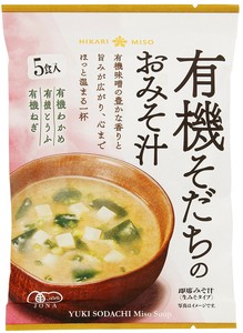 有機そだちのお味噌汁　5食