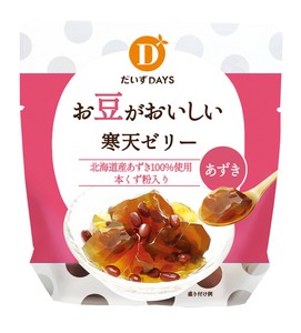 お豆がおいしい寒天ゼリーあずき〔夏〕