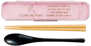 PARIS 木製スプーン・箸セット cafe de paris