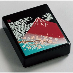 <ステーショナリー>印鑑ケース（小） 赤富士 2706