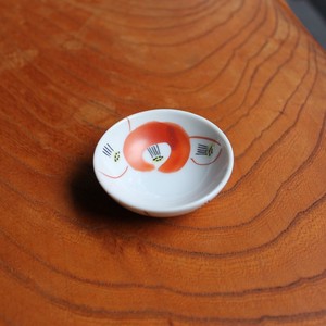 赤椿　豆皿