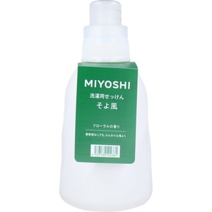 洗濯用せっけん そよ風 フローラルの香り 1.1L【洗濯用品】