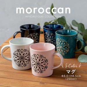 Moroccan Mug Made in Japan Mino Ware Plates