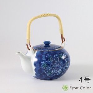 波佐见烧 日式茶壶 附带茶叶滤网 土瓶/陶器 4号 日本制造