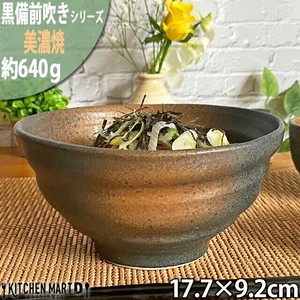 Mino ware Donburi Bowl Donburi Udon L size 17.7 x 9.2cm