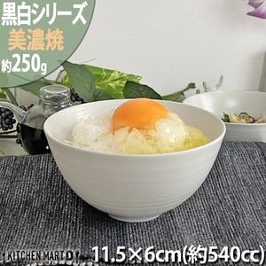 Mino ware Rice Bowl White