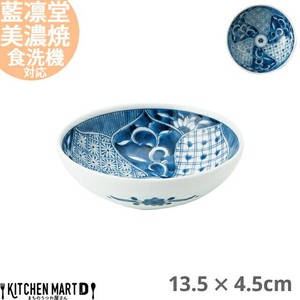 Mino ware Donburi Bowl Pottery 13.5cm Made in Japan