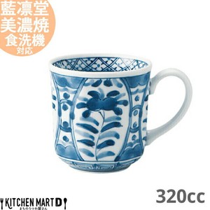 美浓烧 马克杯 陶器 日式餐具 320cc 日本制造
