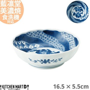 Mino ware Donburi Bowl Pottery 16.5cm Made in Japan