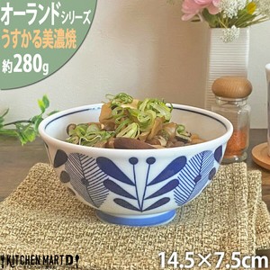 美浓烧 丼饭碗/盖饭碗 日本国内产 14.5cm