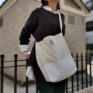 SOUVENIR SHOPPER SHOULDER / コットン バッグ　ショルダー　ロゴ　tokyo トラベル