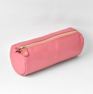 化妆包 笔盒/笔袋 女士 粉色 男士 牛皮