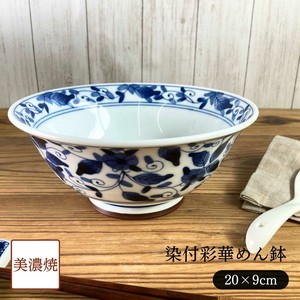 Mino ware Main Dish Bowl Pottery Ramen Bowl Made in Japan