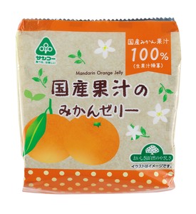 ＊季節限定＊【おかしのサンコー】「国産果汁のみかんゼリー」個包装/8大アレルゲン原料不使用