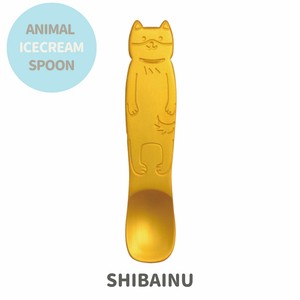 Spoon Ice Cream Shiba Dog