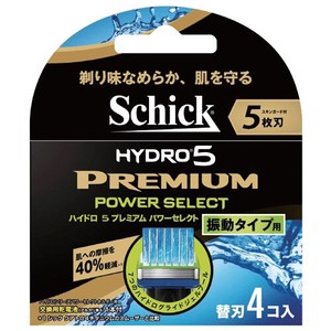 シック・ジャパン ハイドロ5プレミアム パワーセレクト 替刃（4コ入）