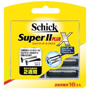 シック・ジャパン スーパーllプラスX 替刃（16コ入）