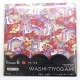 kimono美　和紙千代紙　紅(沖縄/紅型）